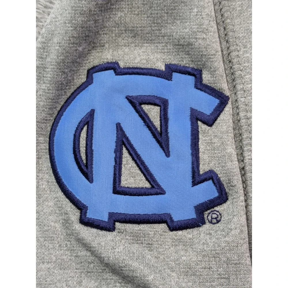 Jordan North Carolina Tar Heels Full Zip Hoodie Mens Mdm Grey Therma-FIT Elite